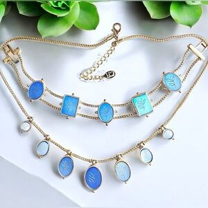 🌺Carolina Herrera Necklace & Earring Set